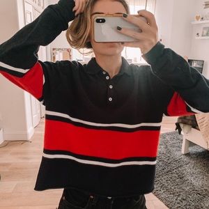 Brandy Melville collared tee